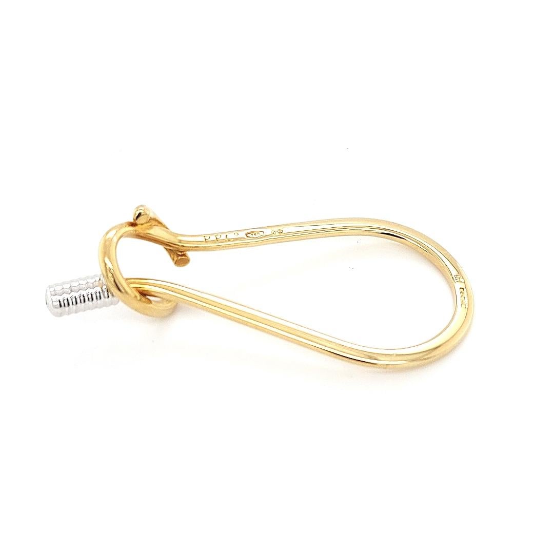 18kt Yellow Gold Very Rare Patek Philippe & Co. Gold Keychain / Keyholder  For Sale 4