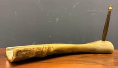 very rare penholder from horn and horn pen by carl auböck