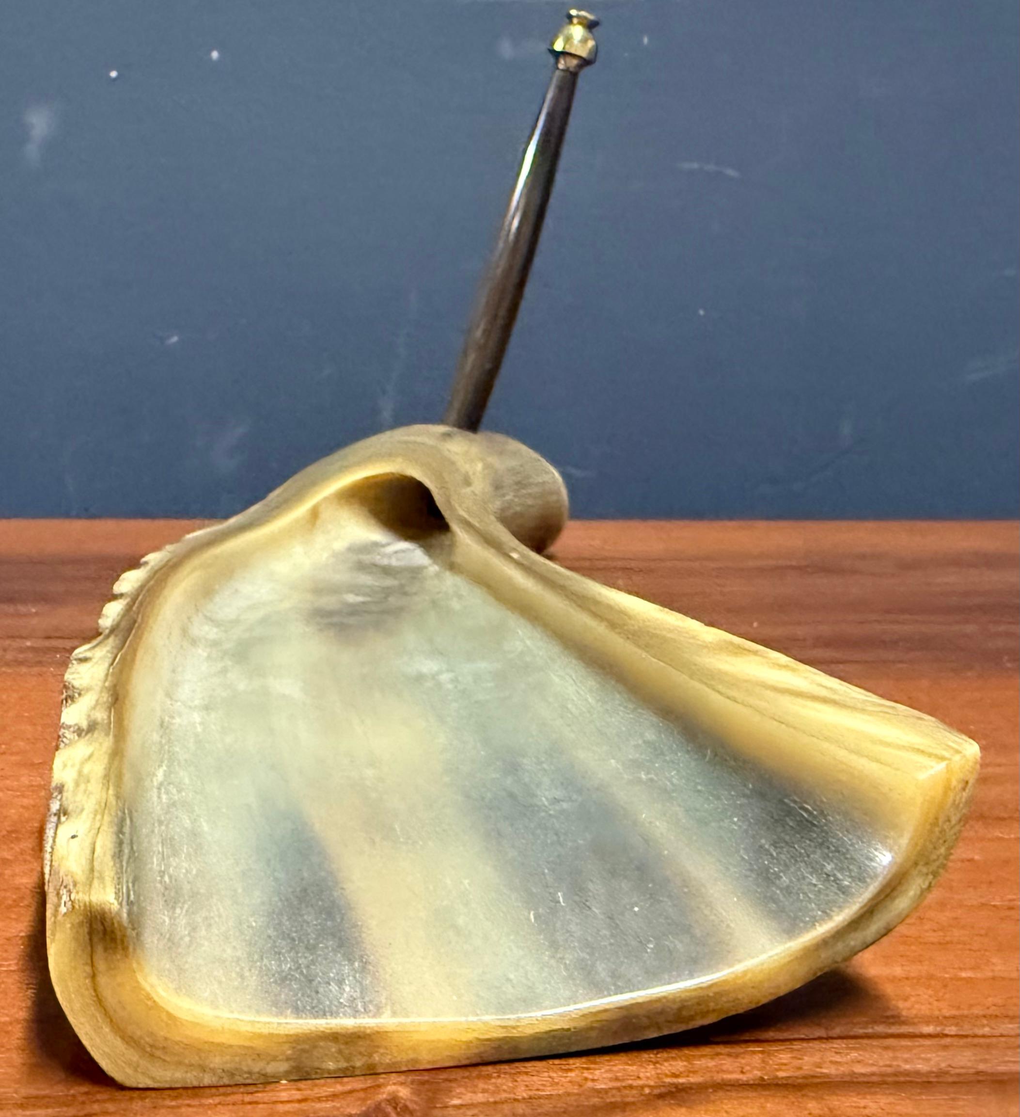 very rare penholder from horn and horn pen by carl auböck For Sale 1