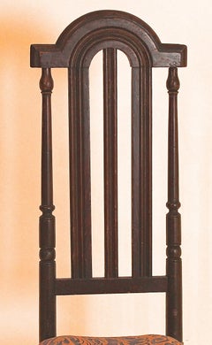 Very Rare Pennsylvania Bannister Back Side Chair