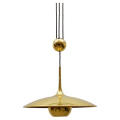 Lovely Florian Schulz Onos Pendant Lamp, Germany, 1970s
