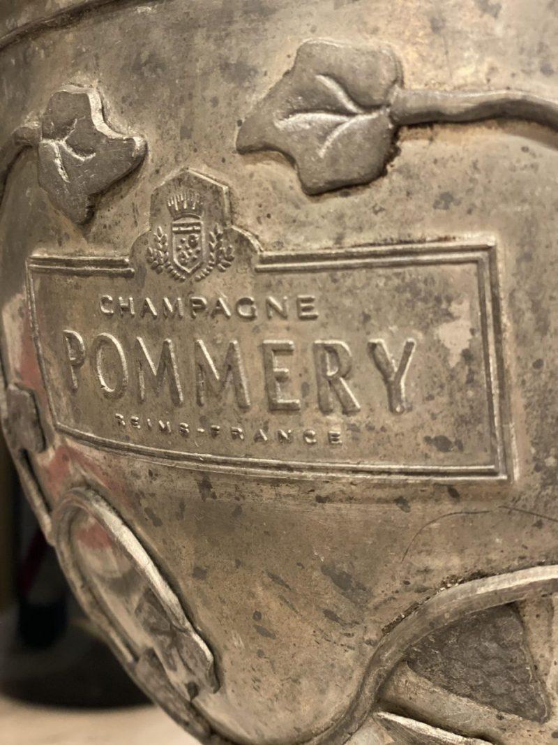 Very Rare Pewter Pommery Champagne Cooler 1