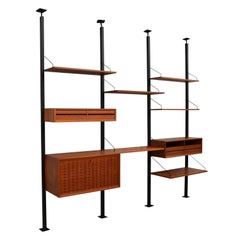 Very Rare Poul Cadovius Royal Wall Unit in Teak, Denmark, circa 1960