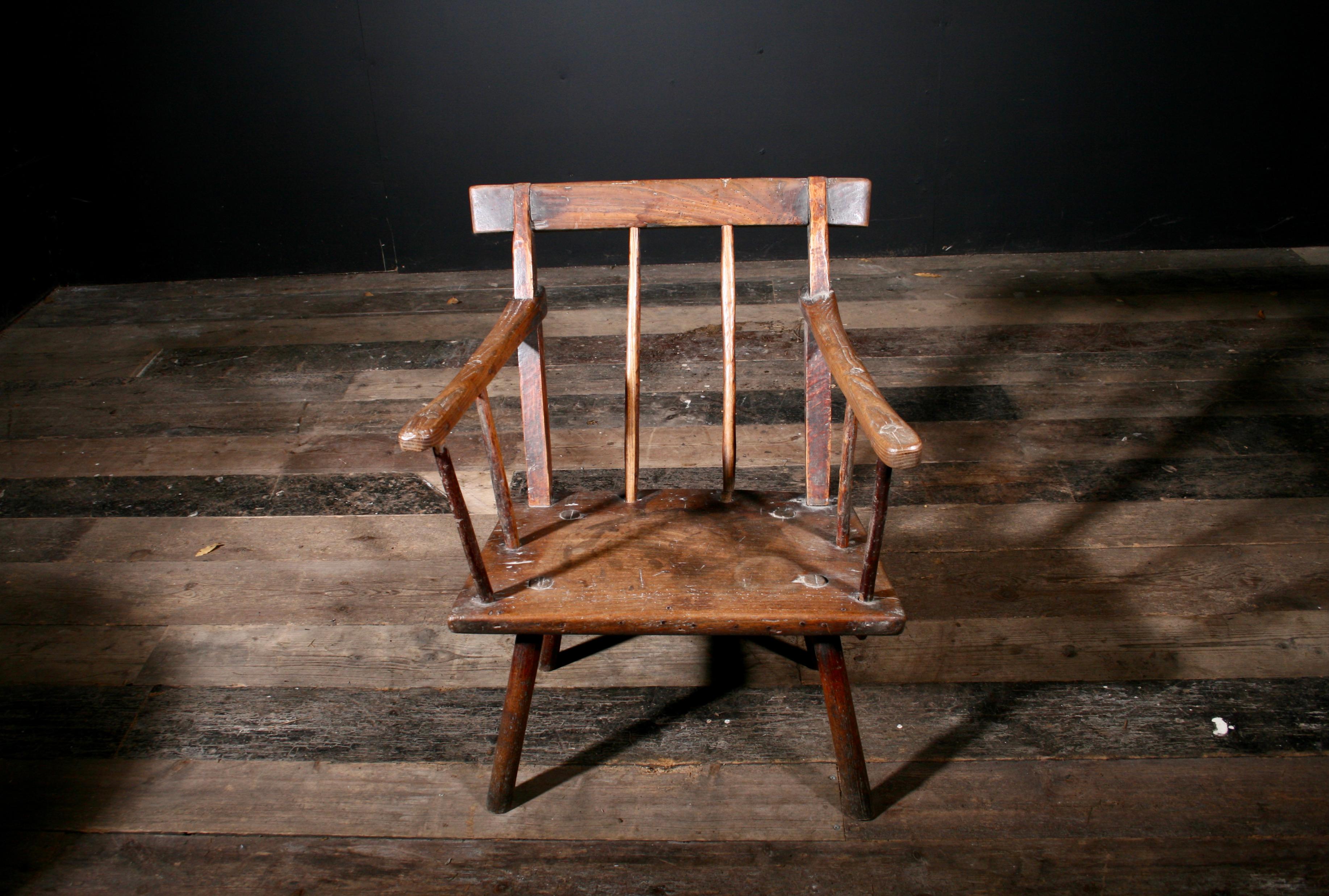 Très rare chaise de haie primitive irlandaise Bon état - En vente à Kingsbridge, GB