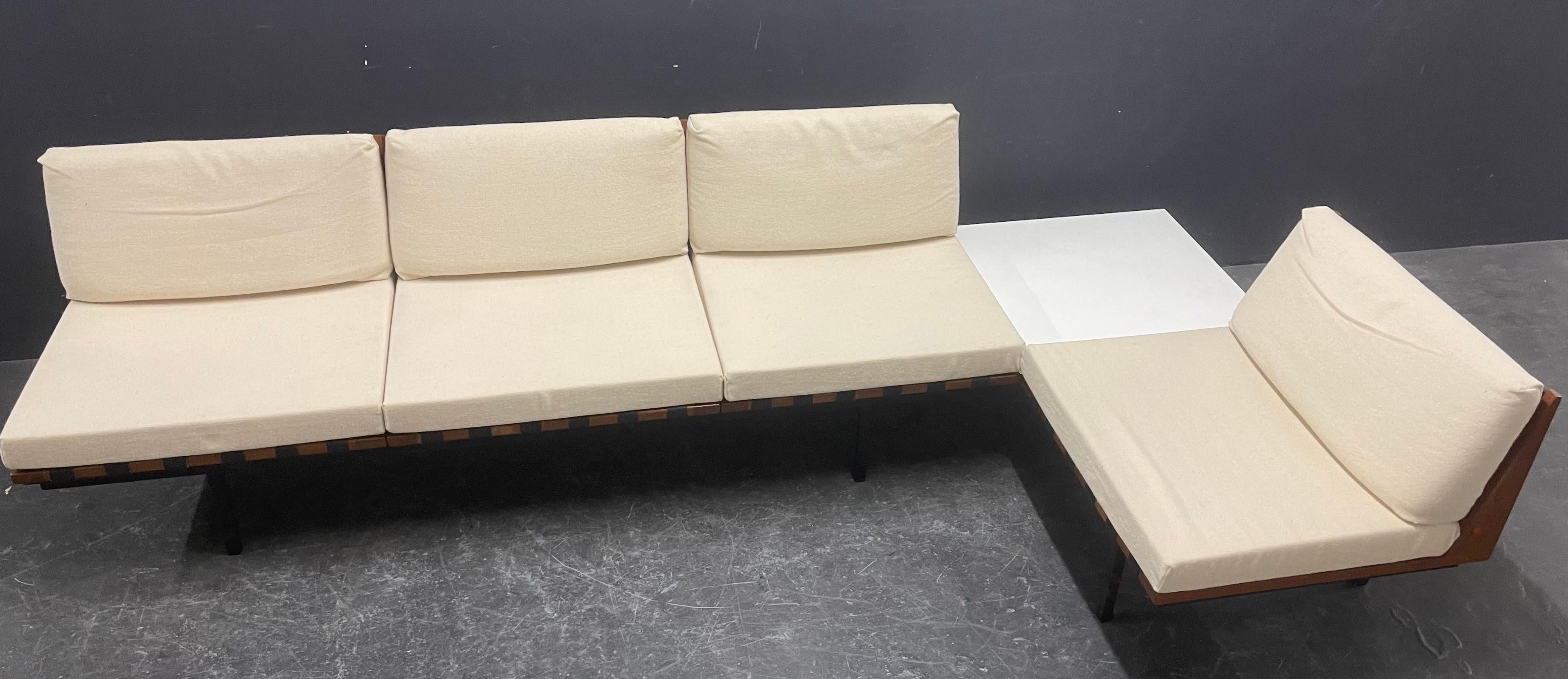Metal Very Rare Robin Day Form Group Sofa Set For Sale