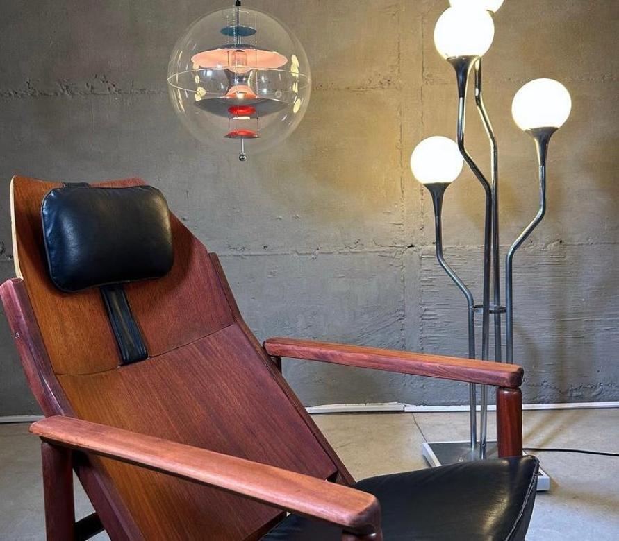 Mid-Century Modern Very Rare Rocking Chair Designed by Michel Arnoult 1950s Sao Paulo, Brazil