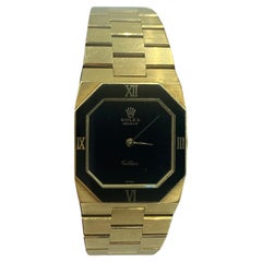 Retro Very rare Rolex 4354 Onyx Cellini watch