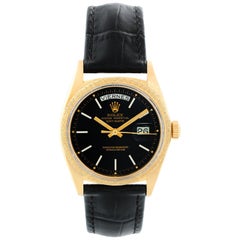 Vintage Very Rare Rolex President Day-Date Men's 18 Karat Yellow Gold Watch 1811