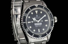 Very Rare Rolex Stainless Steel Comex Submariner Black Dial