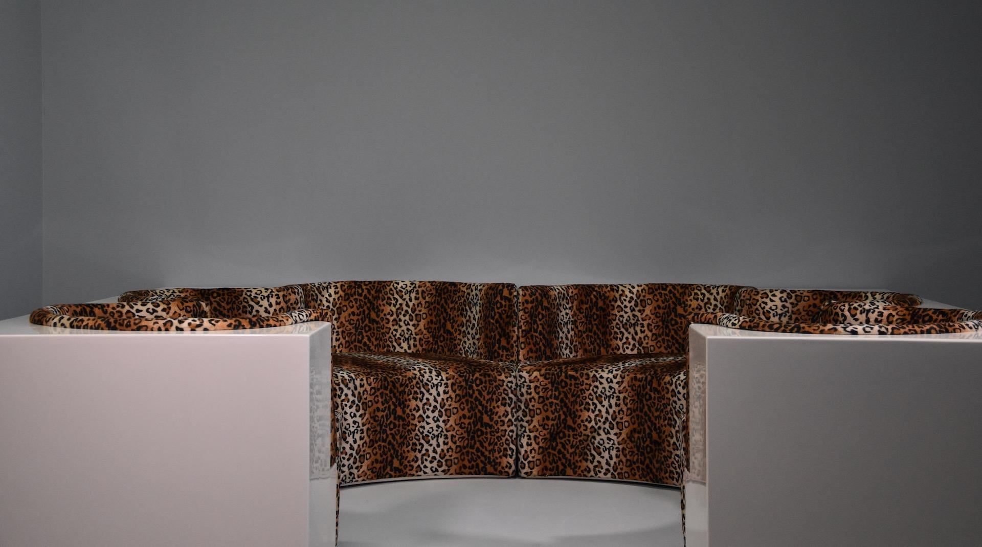 Very Rare Safari Lounge Sofa, Archizoom Associati 1968 In Excellent Condition For Sale In Rovereta, SM
