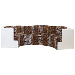 Sehr seltenes Safari Lounge Sofa, Archizoom Associati 1968