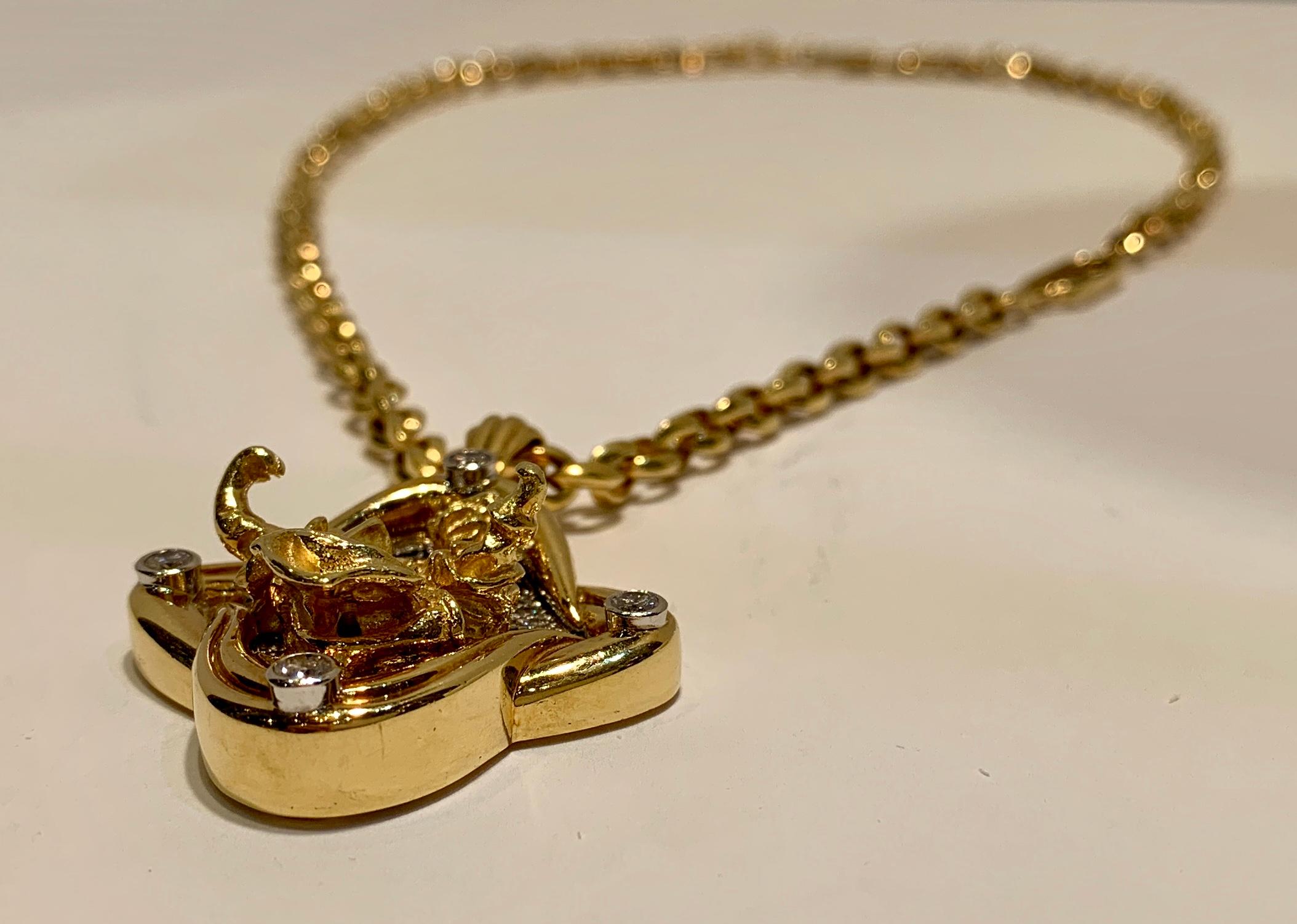 el salvador gold pendant