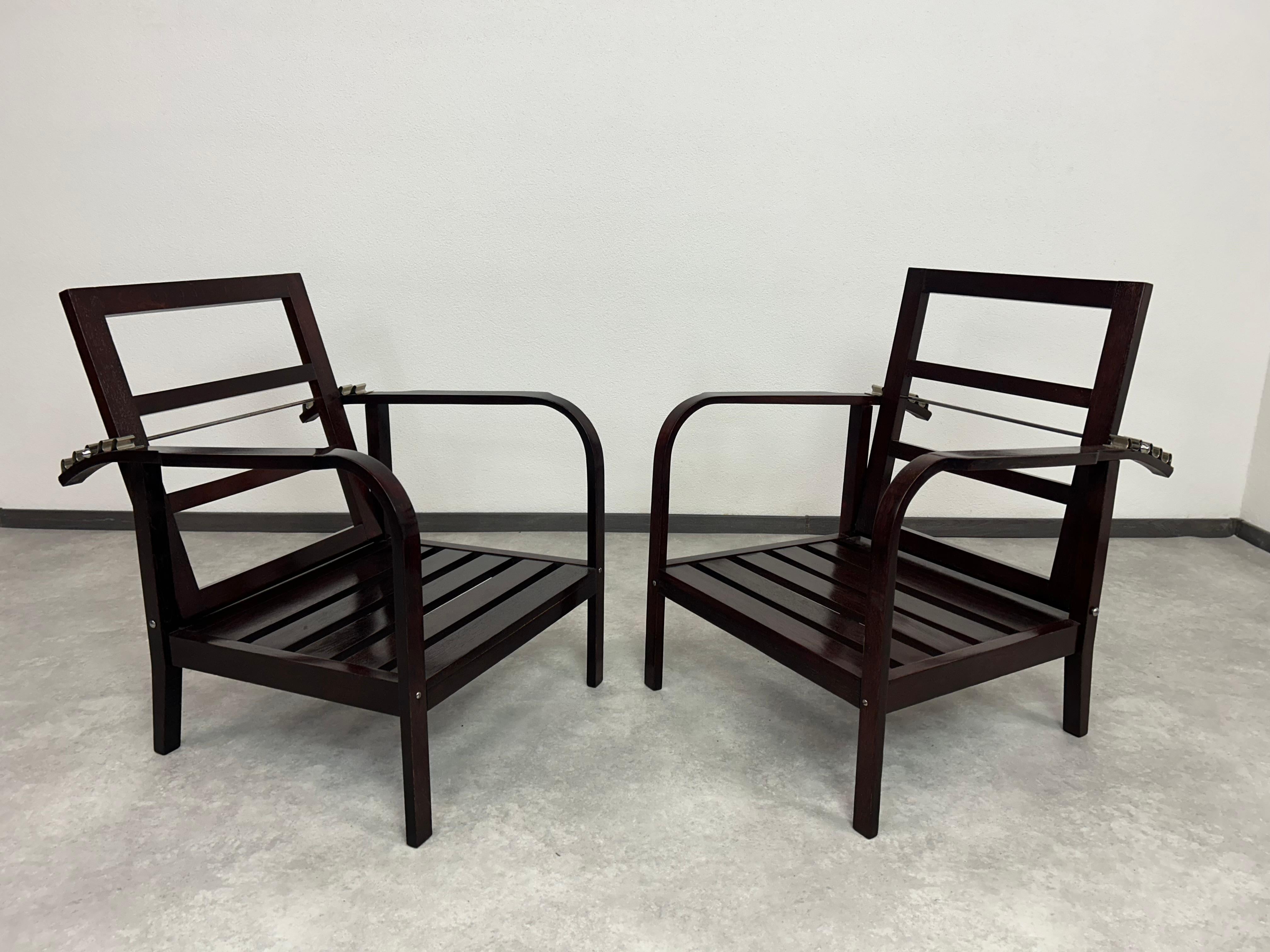 Very rare seating group H-215 by Jindřich Halabala for UP Závody Brno 4