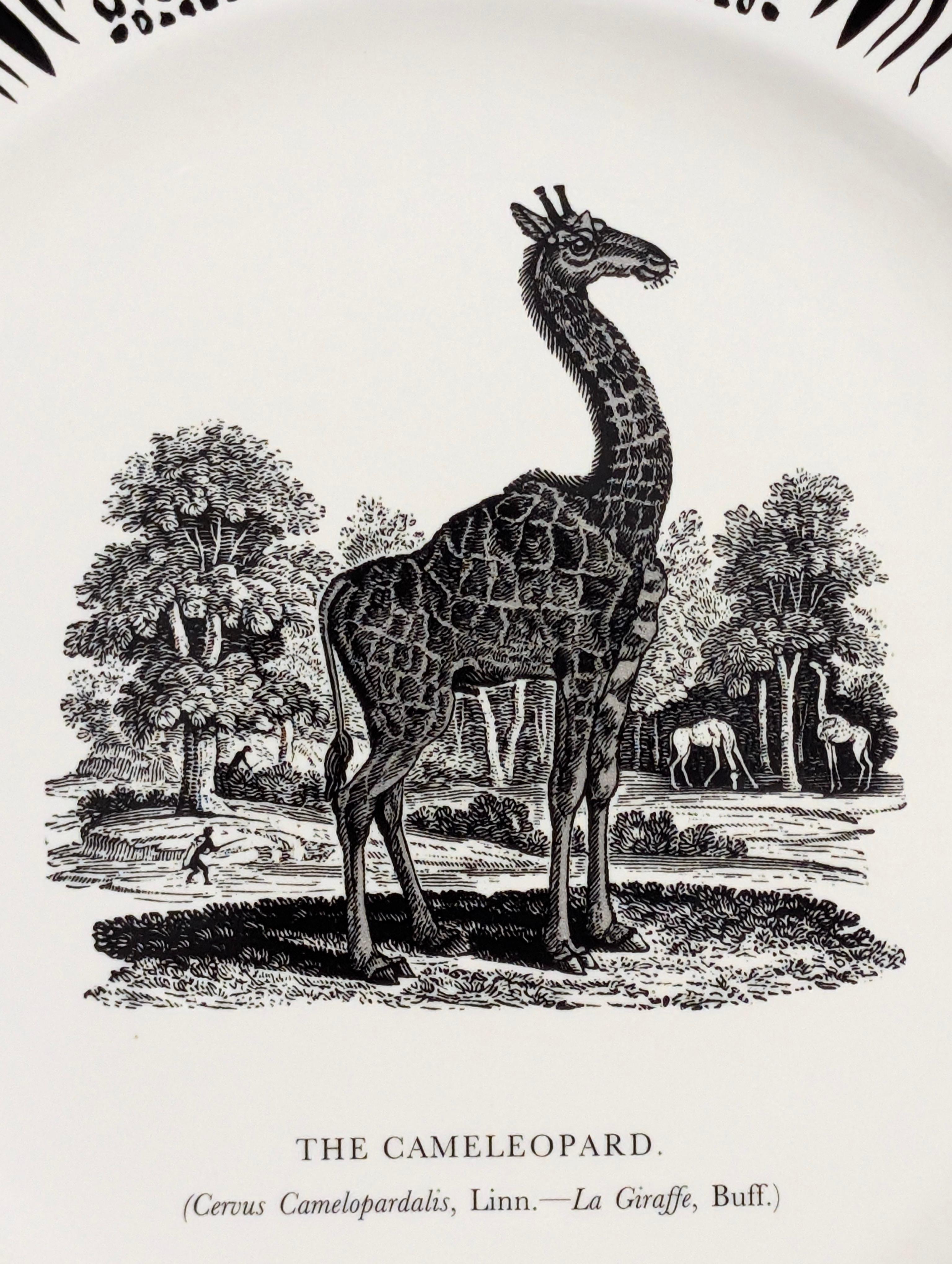 SEHR Seltener Satz von 6 Prinknash Bewick's Beastes Tellern im Angebot 3