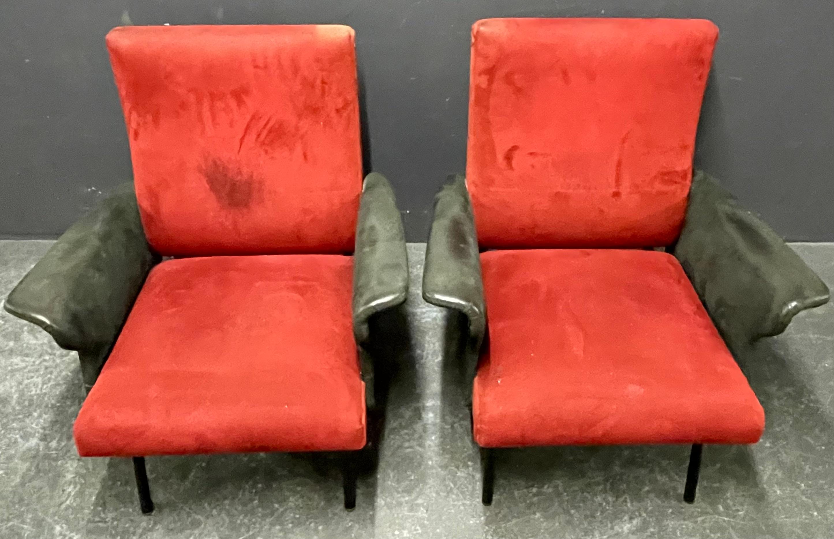 Ensemble très rare de chaises longues P72 d'Osvaldo Borsani en vente 1