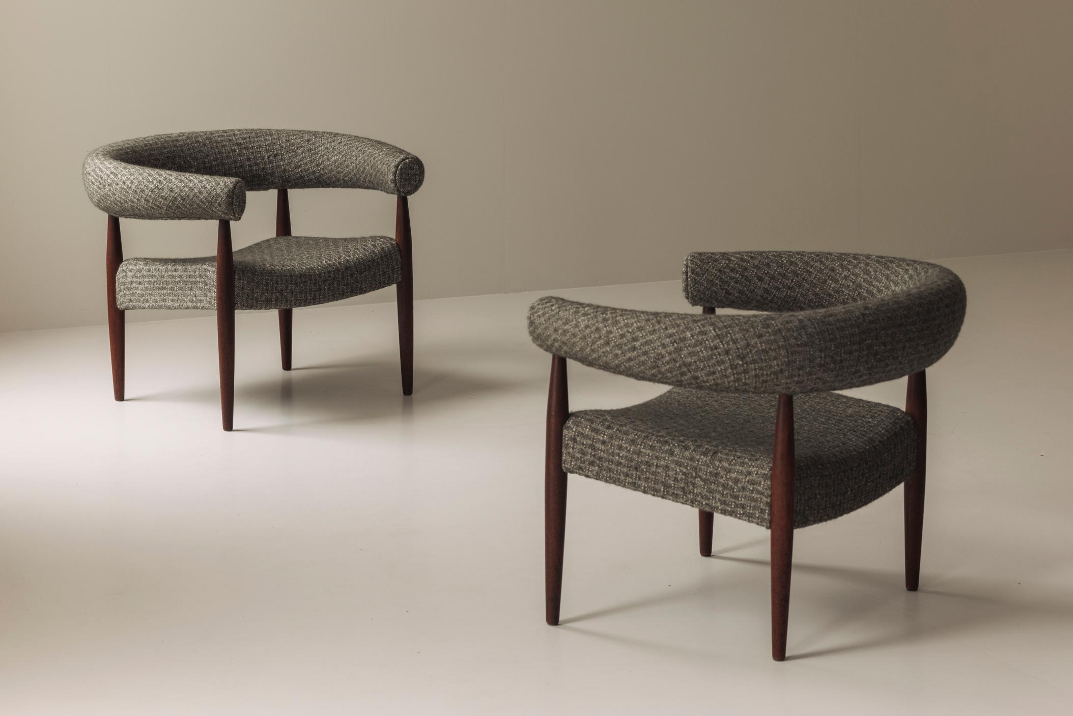 Scandinave moderne Très rare ensemble de 
