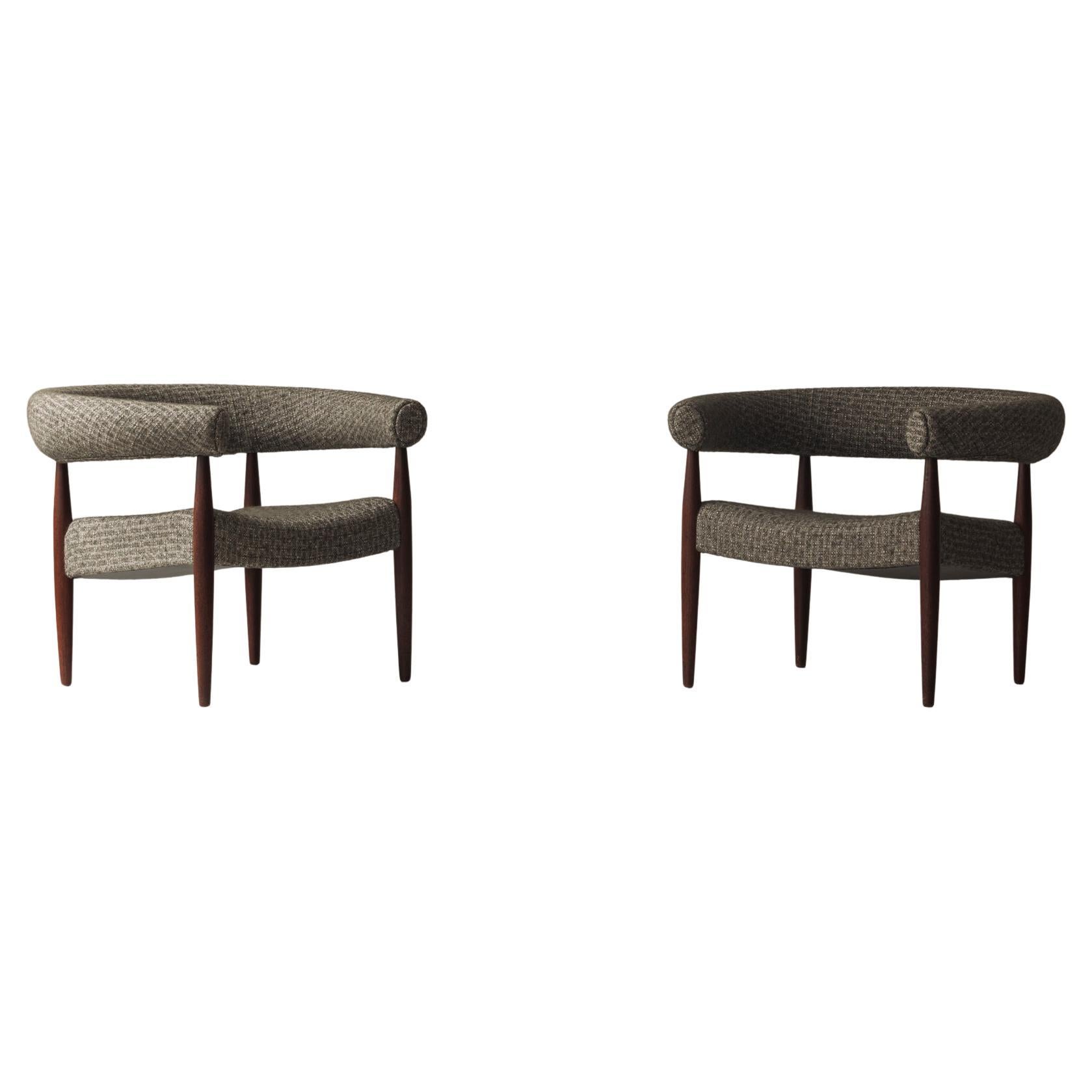Nanna and Jørgen Ditzel Lounge Chairs
