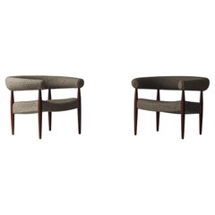 Very rare set of 'Ring Chairs' by Nanna and Jørgen Ditzel, Denmark 1958