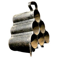 Rarísimo Portabotellas / Caddy de Vino del Siglo XIX Firmado, Irlandés Circa 1840