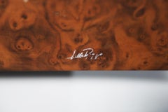 Very Rare signed Double Volumes coffee table by Willy Rizzo - Studio Willy Rizzo