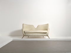 Very Rare Sofa, Attributed to Augusto Romano, Italy, 1950s/60s