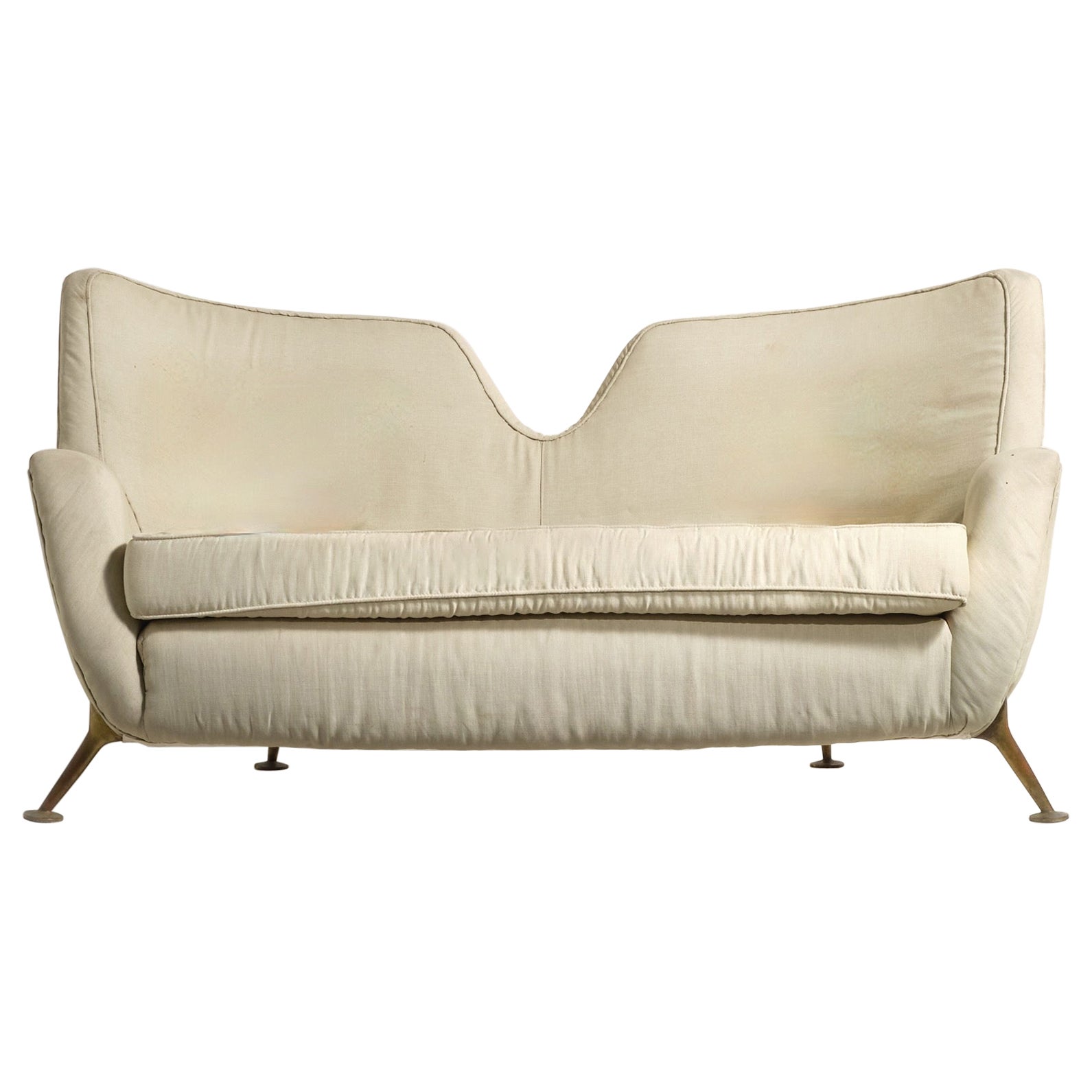 Very Rare Sofa, Attributed to Augusto Romano, Italy, 1950s/60s