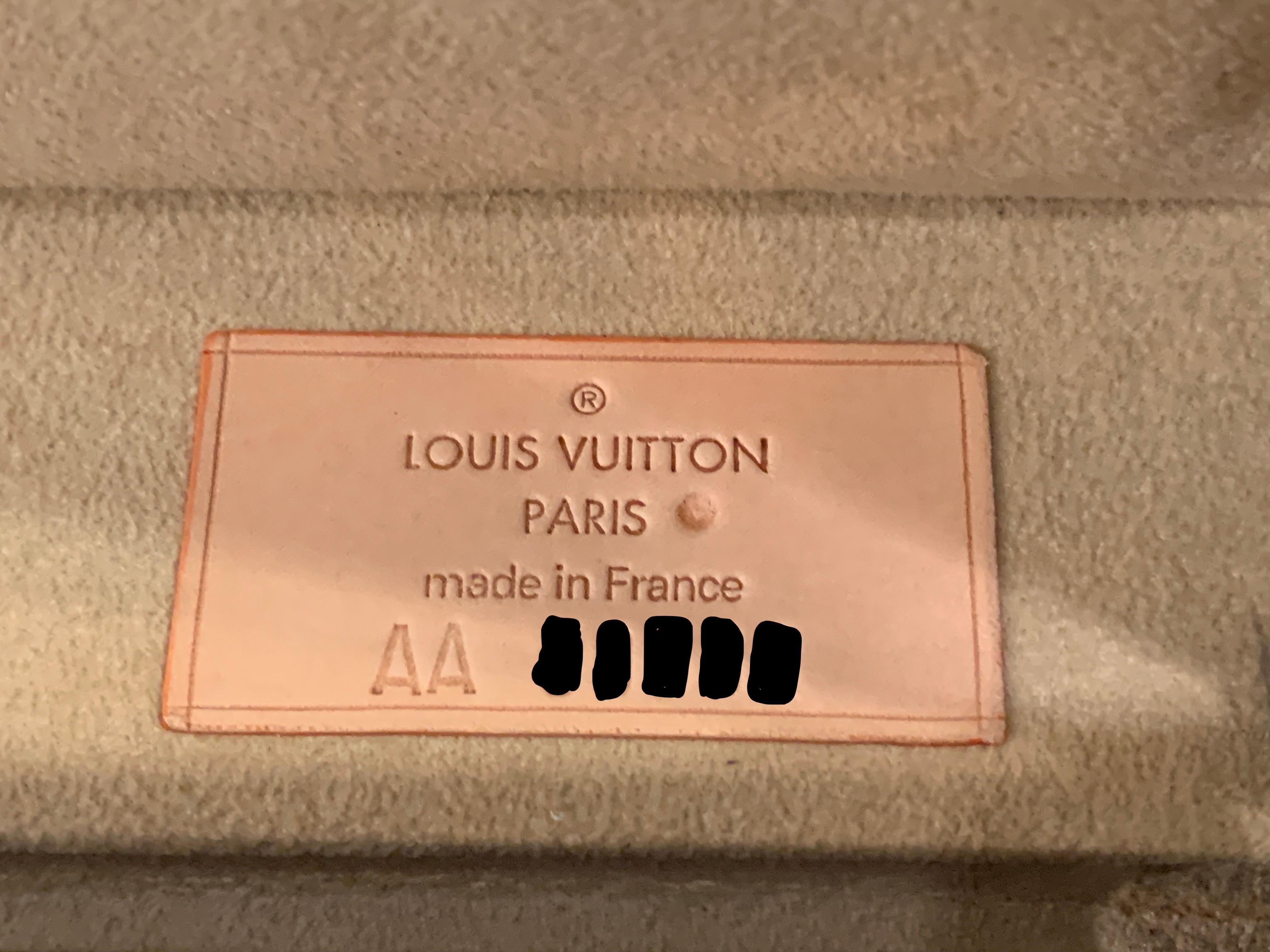 Very Rare Special Order Louis Vuitton Watch Trunk, Watch Case, circa 2000 10