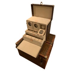 Very Rare Special Order Louis Vuitton Watch Trunk, Watch Case, circa 2000  at 1stDibs