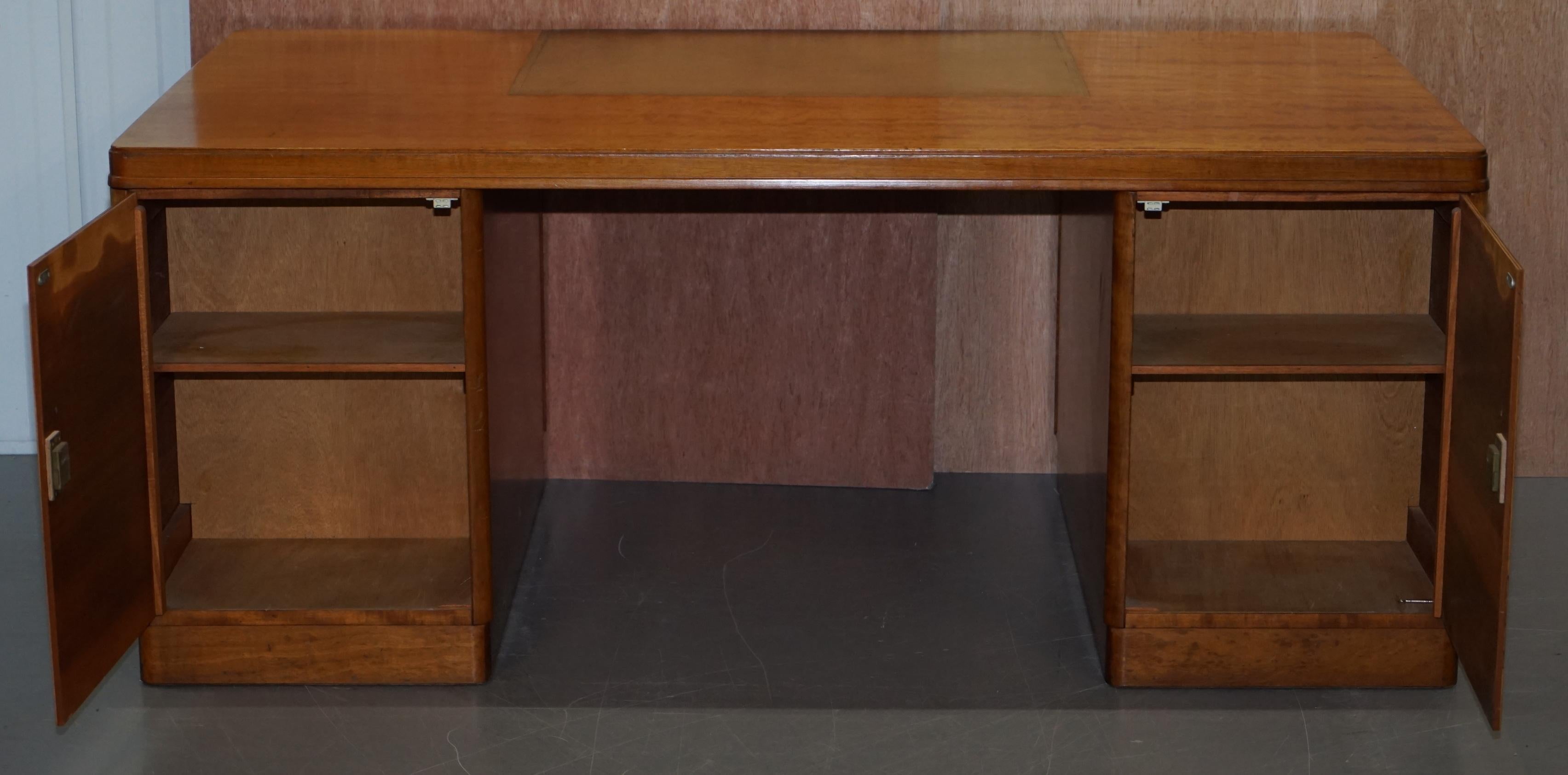 Very Rare Stamped Waring & Gillow 1960 U.K.A.E.A UK Atomic Energy Authority Desk For Sale 4