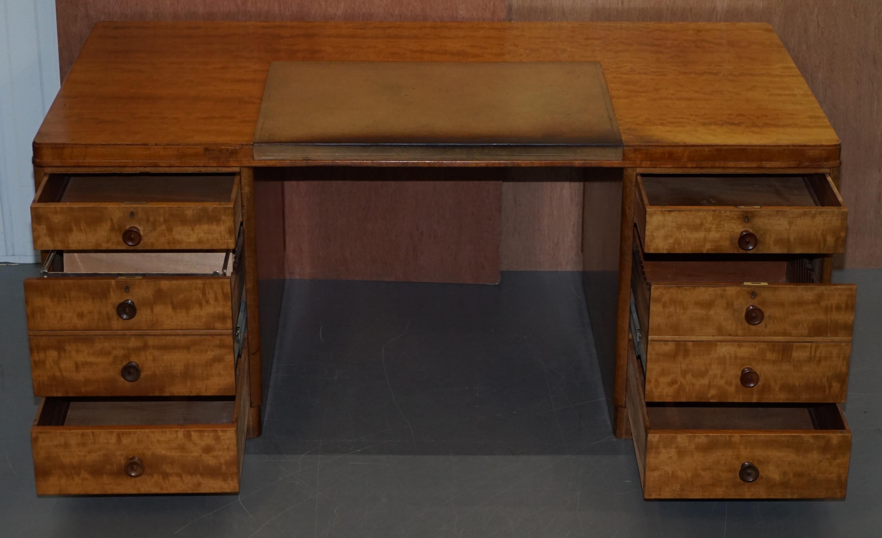 Very Rare Stamped Waring & Gillow 1960 U.K.A.E.A UK Atomic Energy Authority Desk For Sale 7