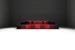 Very rare, stunning & colorful Italian Do-Lo-Rez Sofa by Ron Arad for Moroso