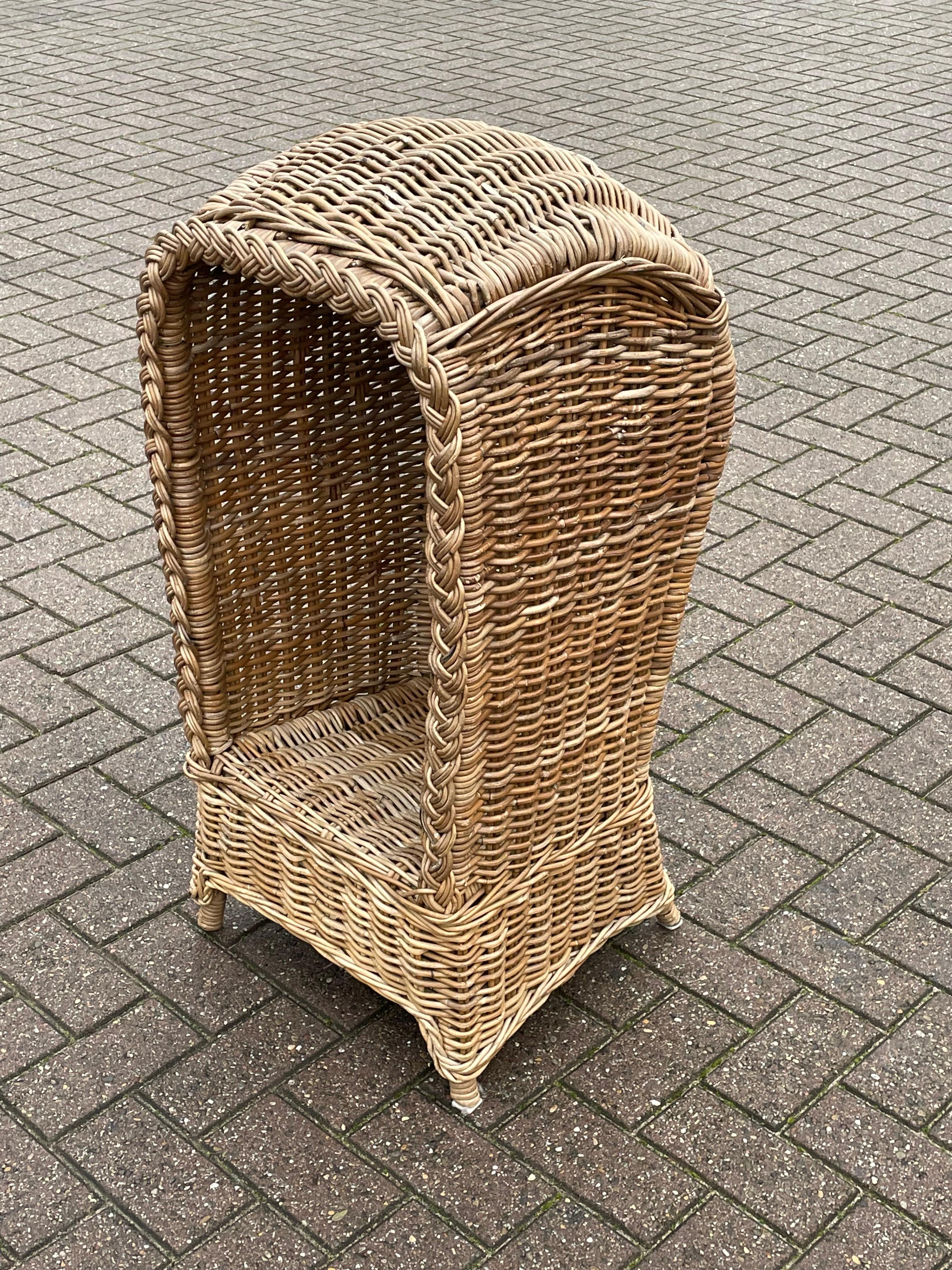 antique woven chairs