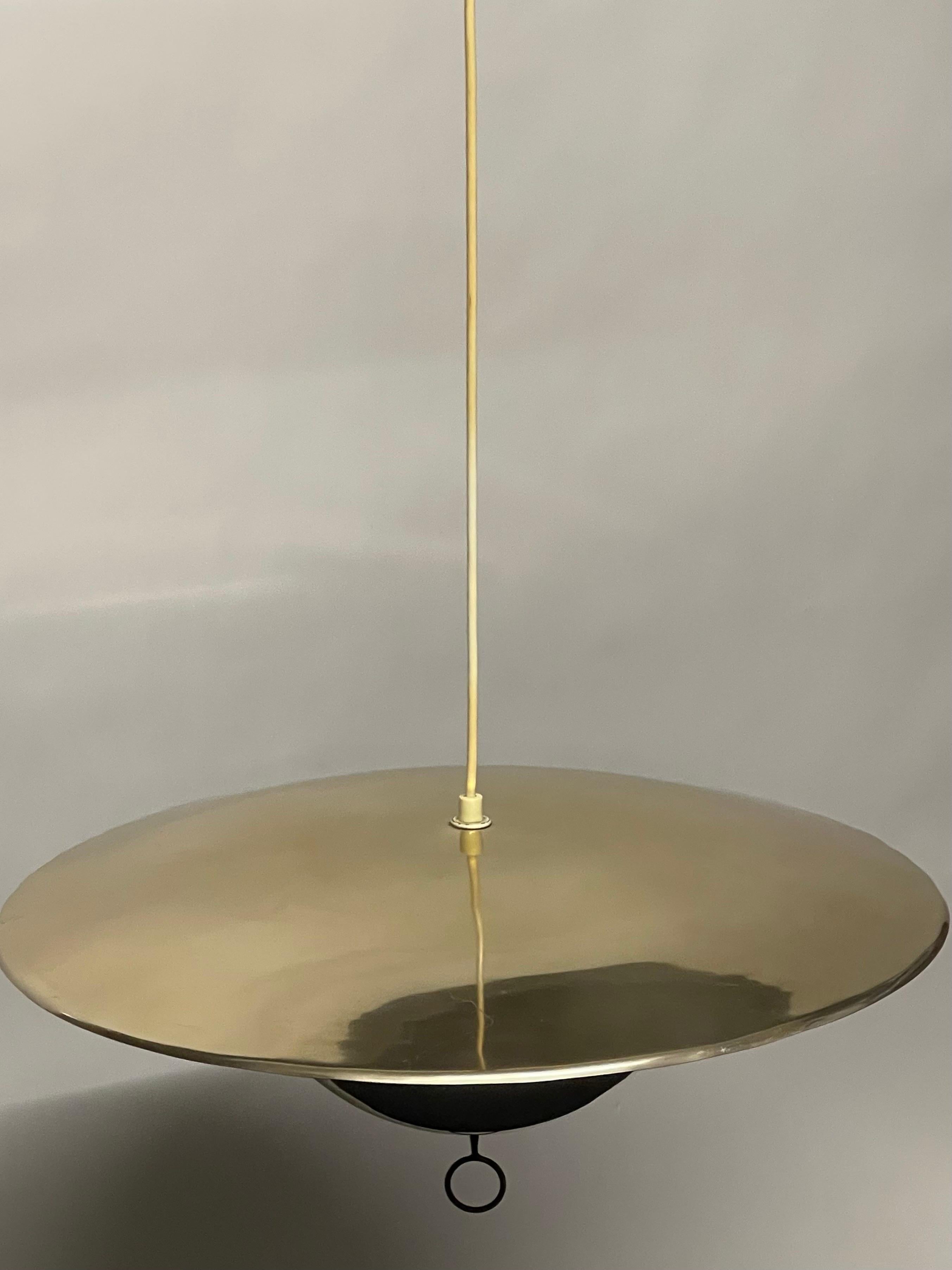 Very Rare Suspension Lamp by Gino Sarfatti for Arteluce, Italy, circa 1950s For Sale 1