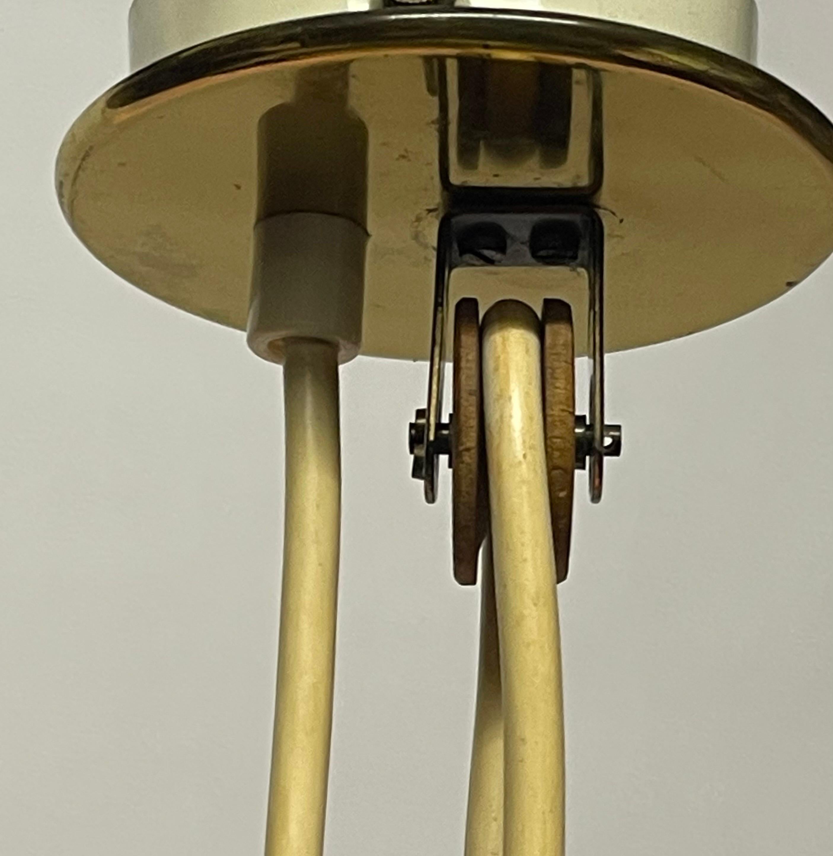 Very Rare Suspension Lamp by Gino Sarfatti for Arteluce, Italy, circa 1950s For Sale 3