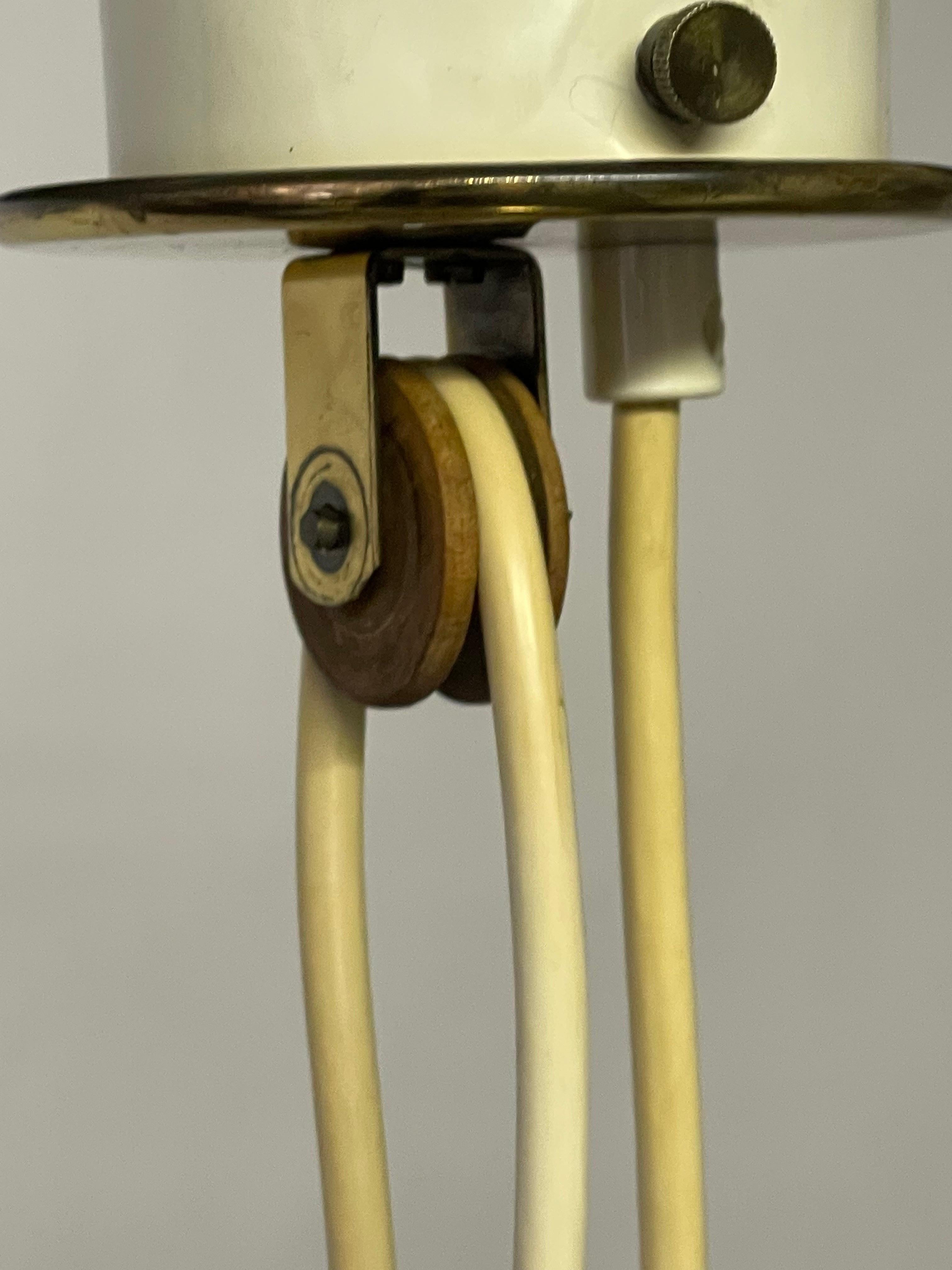Very Rare Suspension Lamp by Gino Sarfatti for Arteluce, Italy, circa 1950s For Sale 4