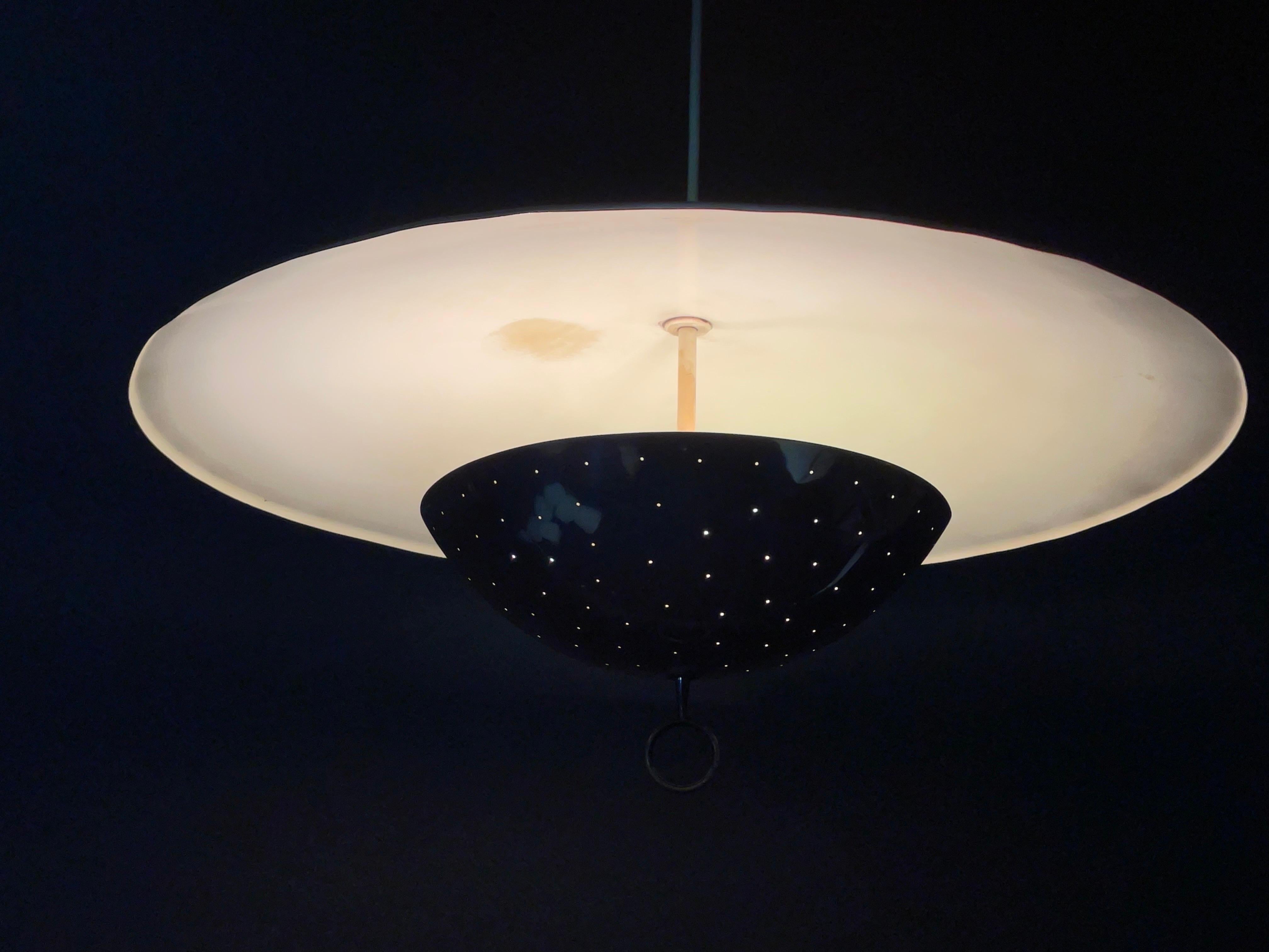 Very Rare Suspension Lamp by Gino Sarfatti for Arteluce, Italy, circa 1950s For Sale 10