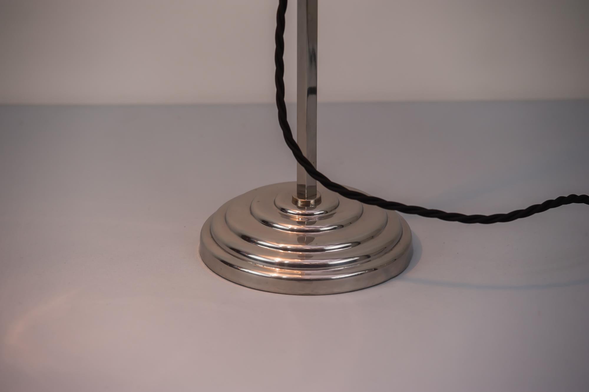 Very Rare Swiveling Art Deco Lamp Vienna, 1920s 2