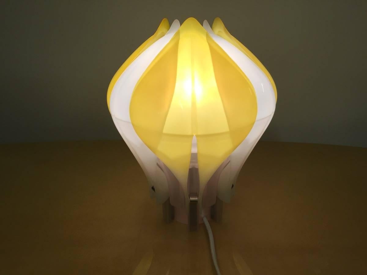 Very Rare Table Lamp by Günter Ssymmank NOS For Sale 2