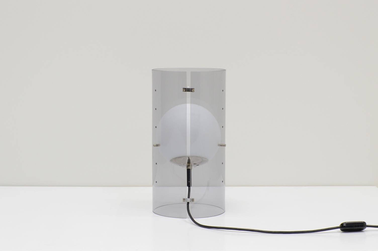 Dutch Very rare table lamp by Raak Amsterdam, 70s The Netherlands.