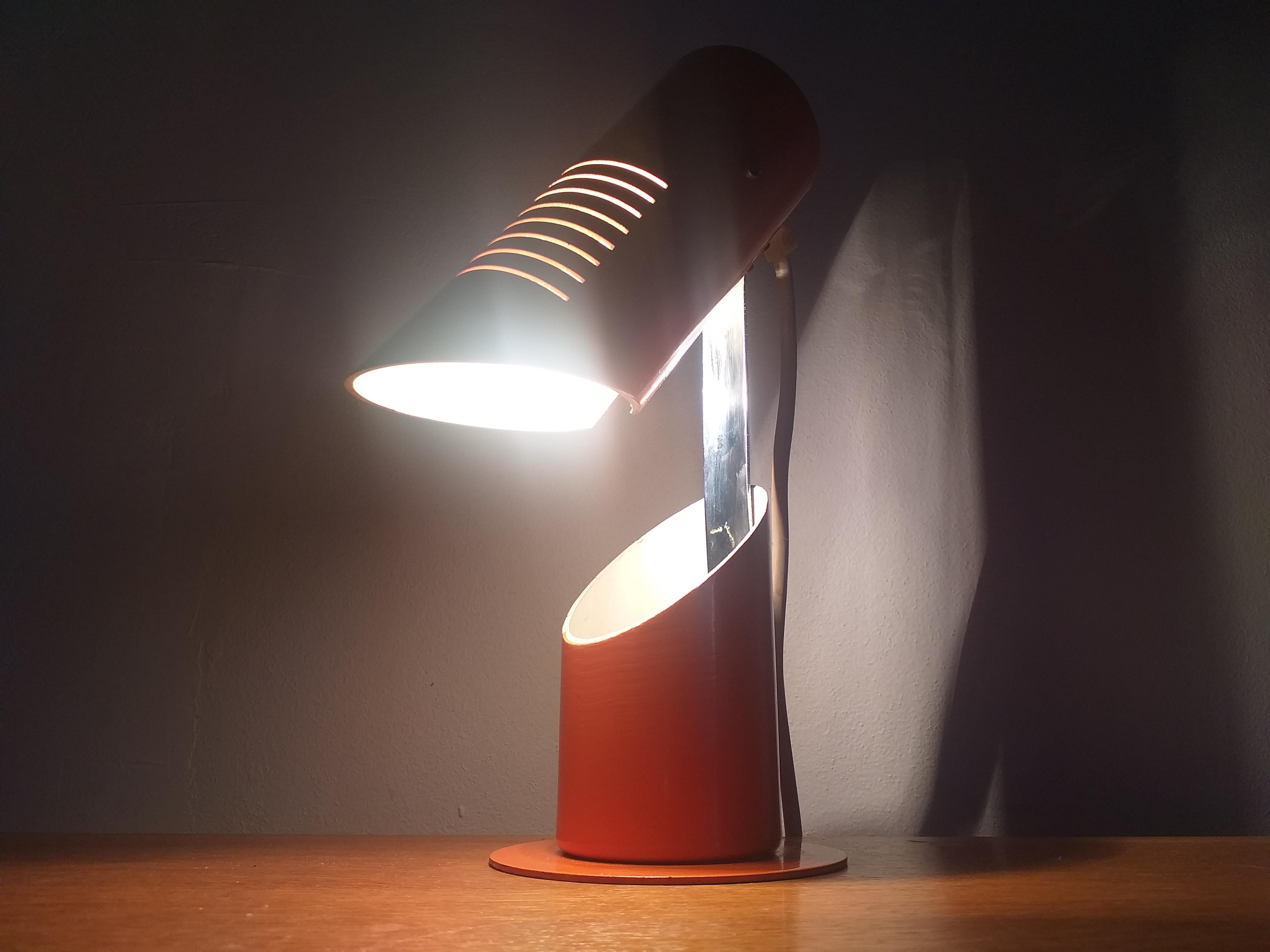 Very Rare Midcentury Table Lamp Napako, Designed by Josef Hurka, 1960s 2