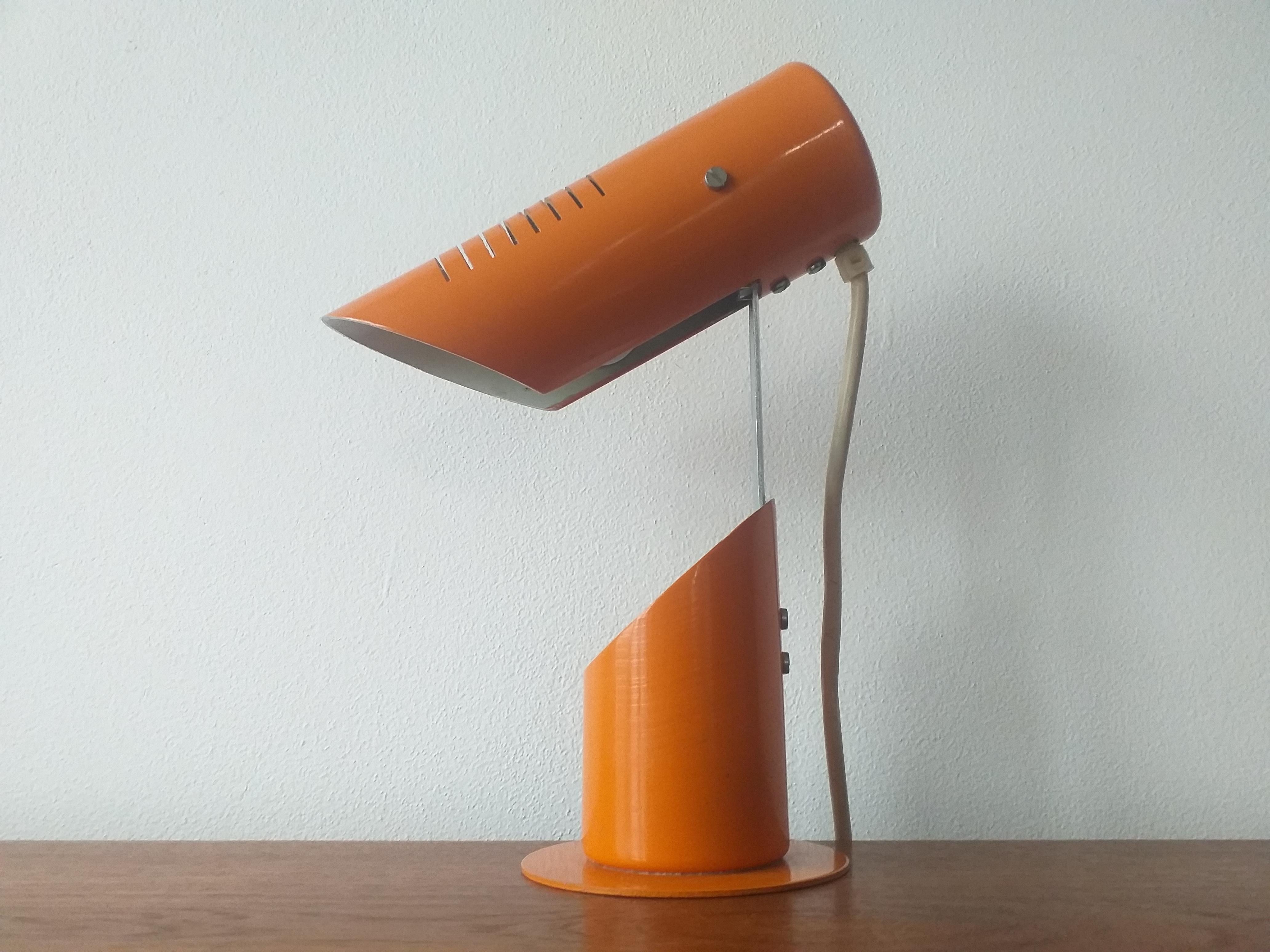 Very Rare Midcentury Table Lamp Napako, Designed by Josef Hurka, 1960s In Good Condition In Praha, CZ