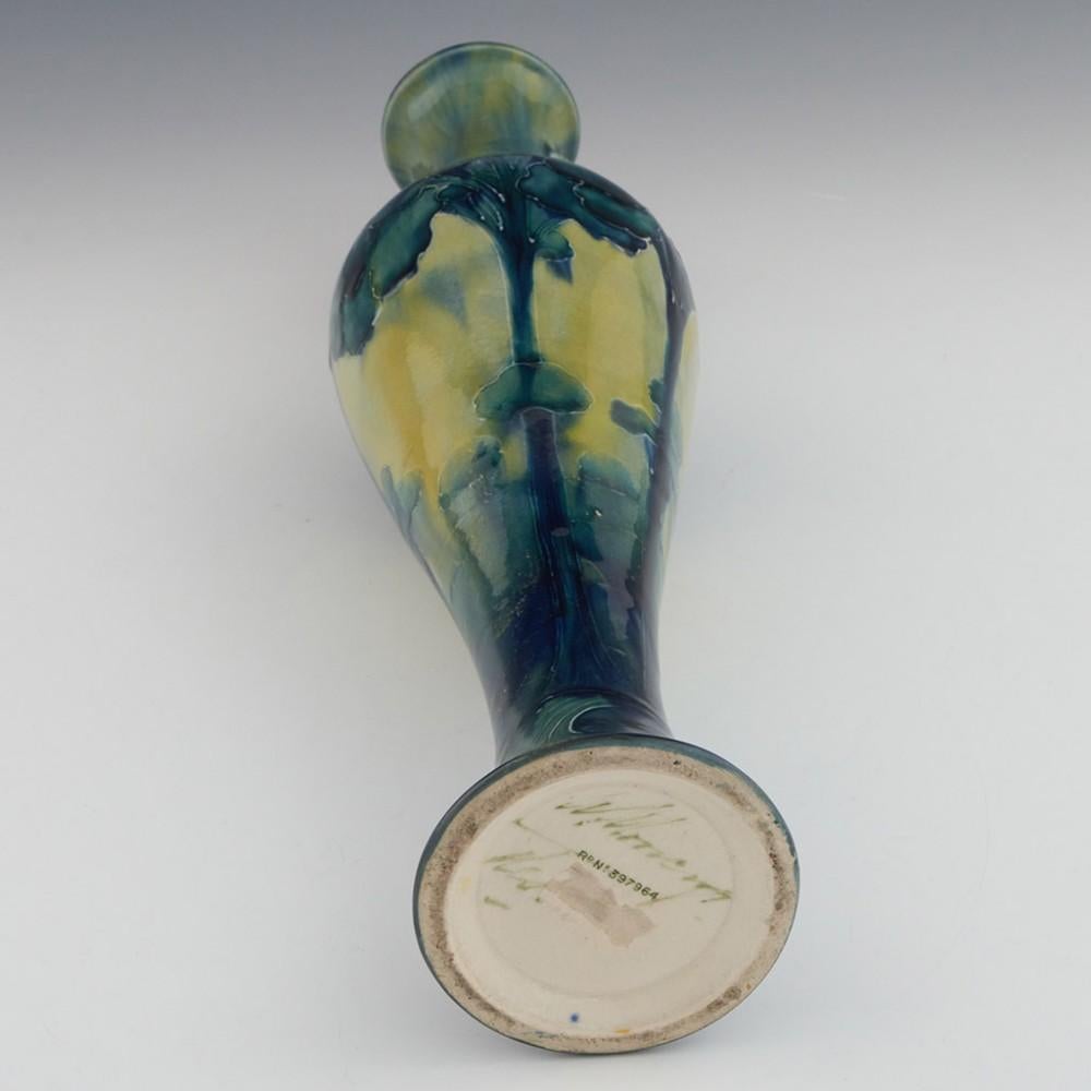 Very Rare Tall William Moorcroft Hazeldene Ewer, circa 1903 2