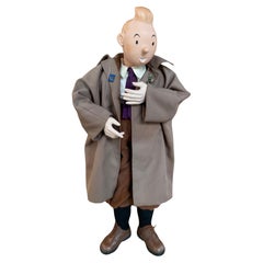 Vintage Very Rare Tintin Puppet Hergé, Georges Remi Dit