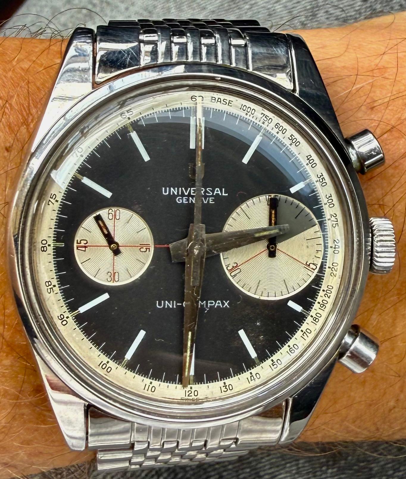 Swiss very rare universal geneve 