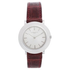 Very Rare Vacheron Constantin White Gold Watch Ref 6395