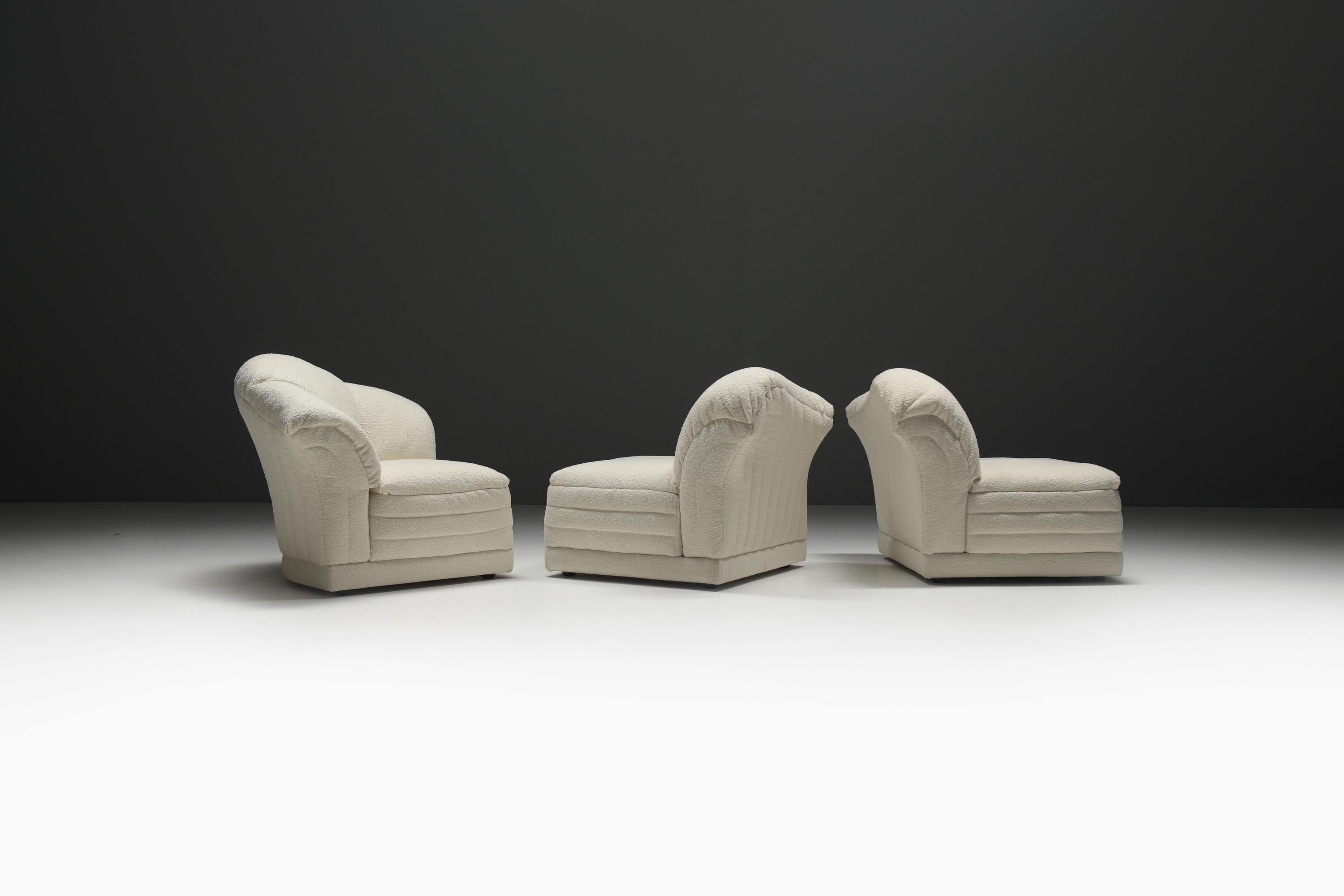 Very rare Vagues/Waves modular sofa by Hans Hopfer for Roche Bobois France For Sale 8
