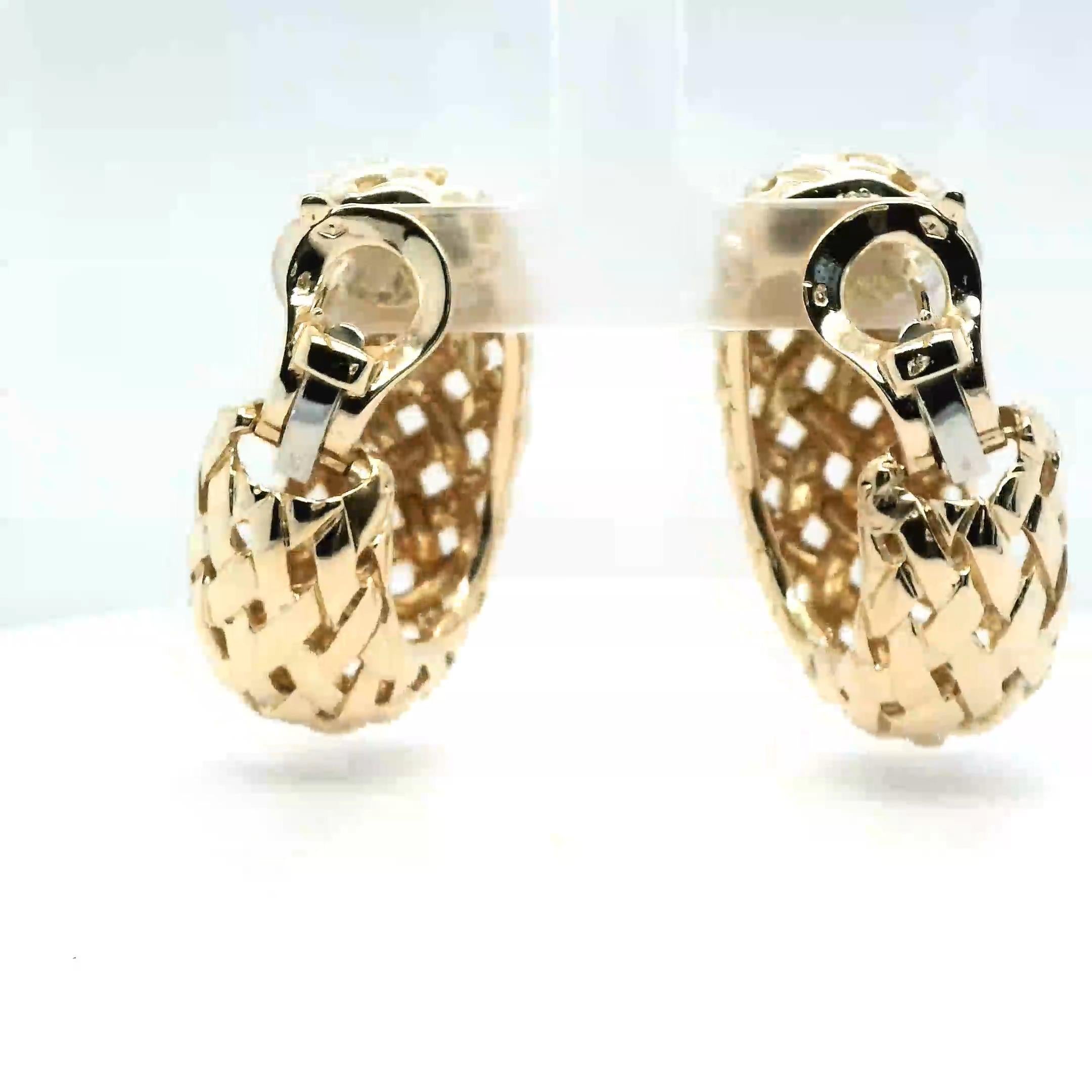 Sehr seltene Ohrringe von Van Cleef & Arpels ca. 1980-90 4