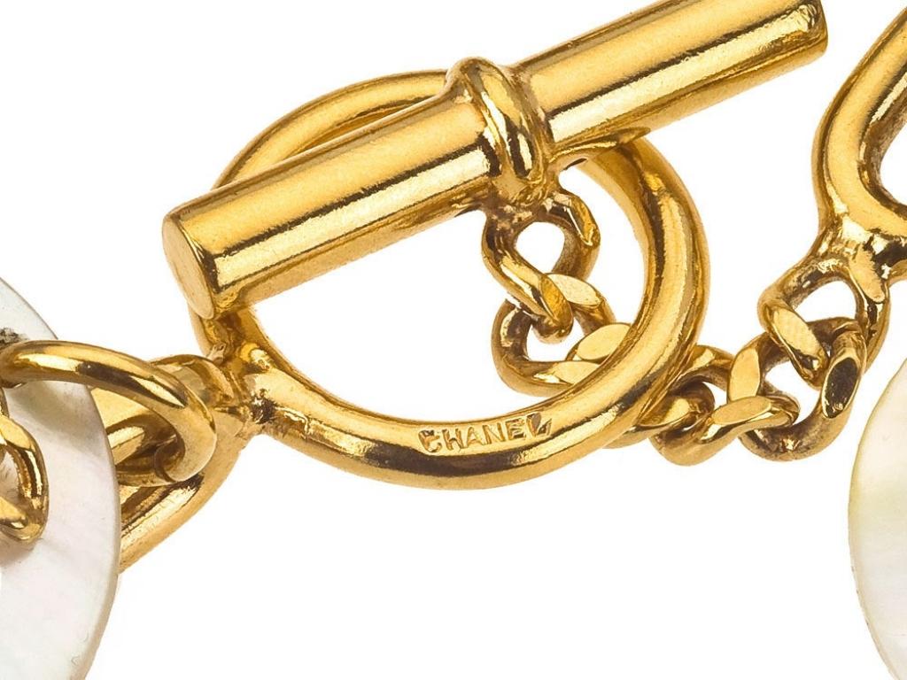 Women's Very Rare Vintage Chanel No.5 Motif Bracelet For Sale