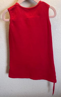 Very Rare Vintage Christian Dior "Adiorable" Jersey Girl's Dress Sporty Chic 4A