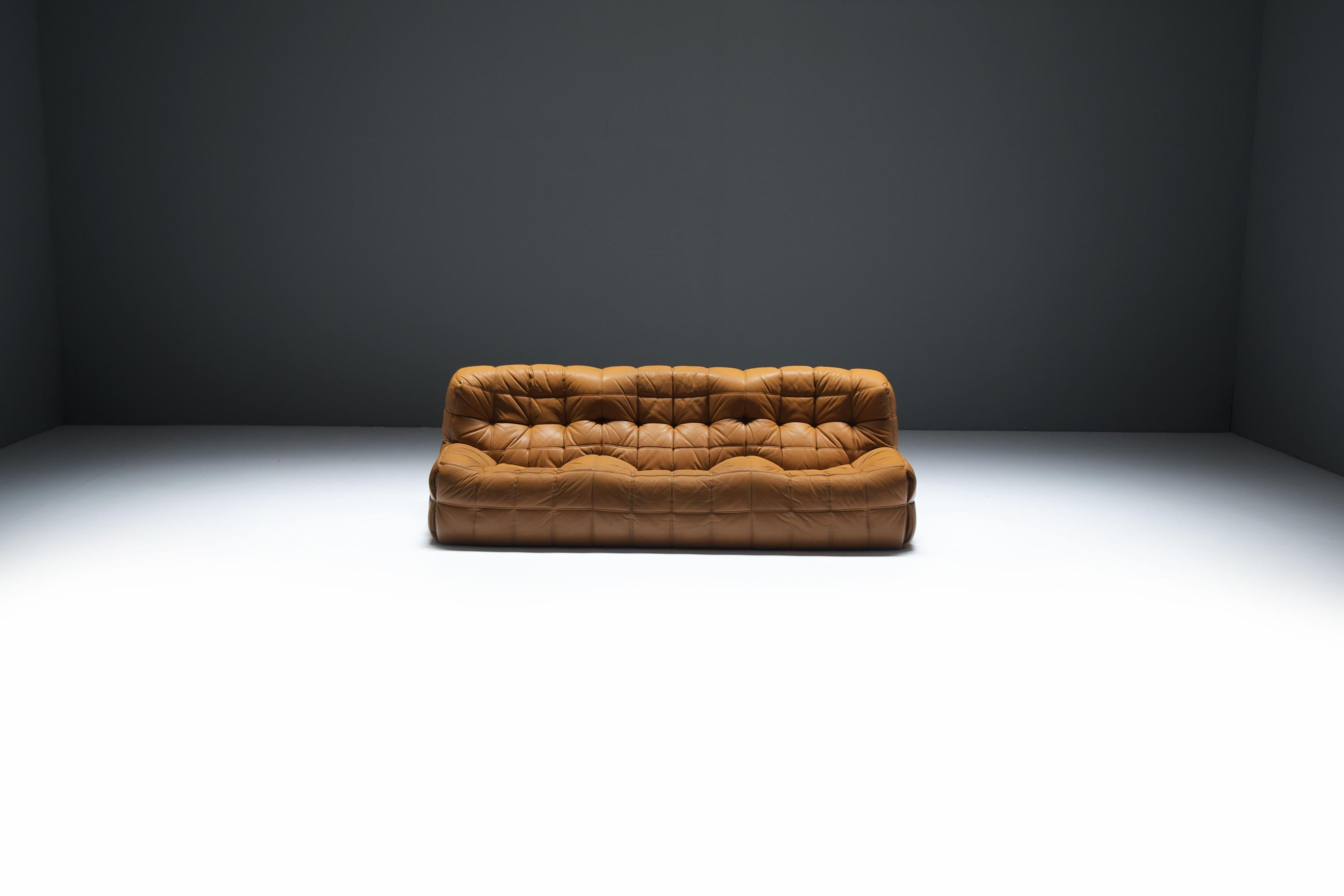 Mid-Century Modern Très rare canapé Kashima 1988 de Michel Ducaroy pour Ligne Roset. en vente